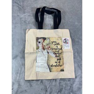 Erin Smith Art Canvas Tote Bag 15"x16" 100% Cotton